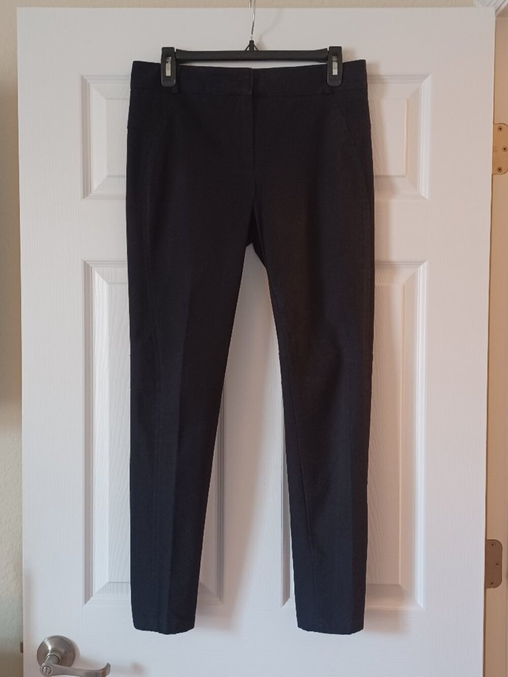 EUC Veronica Beard "Blossom" Biker Pants in Black Size 6